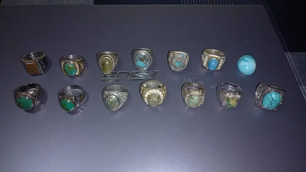 Cincin Batu Pirus / Natural Turquoise