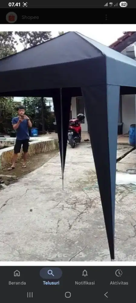 Jual Tenda Baru 2,5 meter