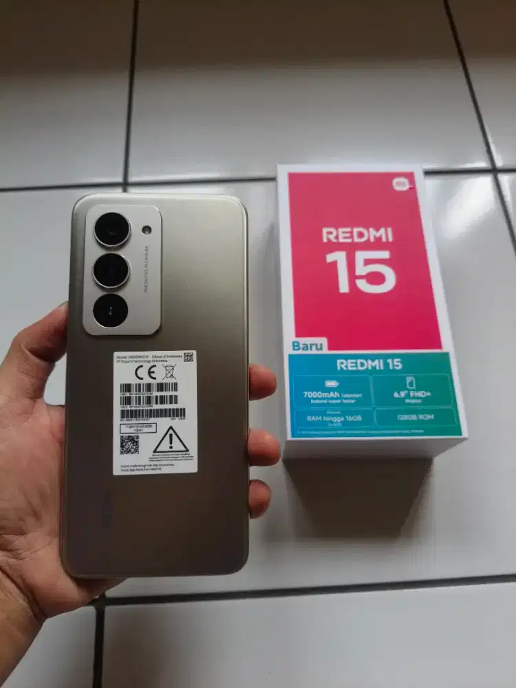 REDMI 15 RAM 8/128 GB