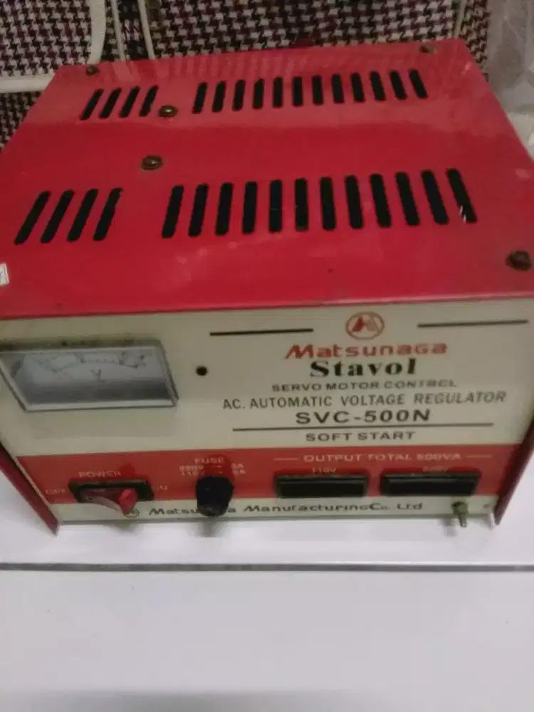 STABILIZER LISTRIK MATSUNAGA STAVOL SVC-500N
