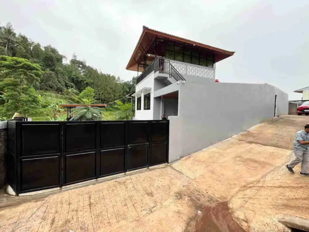 Tanah Megamendung Dijual Siap Bangun SHM