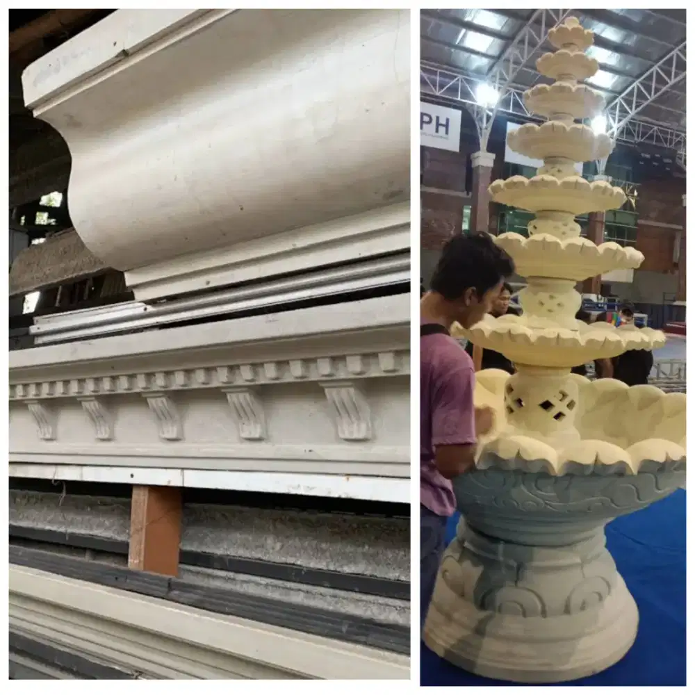 Air mancur dan list profil