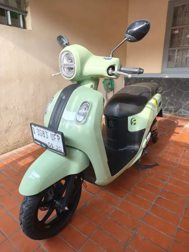Yamaha Fazzio Green Matcha 2025 Siap Pakai