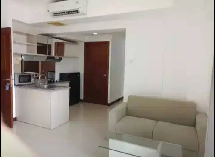 SEWA TAHUNAN APARTEMEN WATERPLACE RESIDENCE 3BR MINIMALIS MIDDLE FLOOR