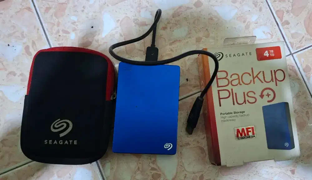 Hardisk Eksternal Seagate Backup Plus 4 TB
