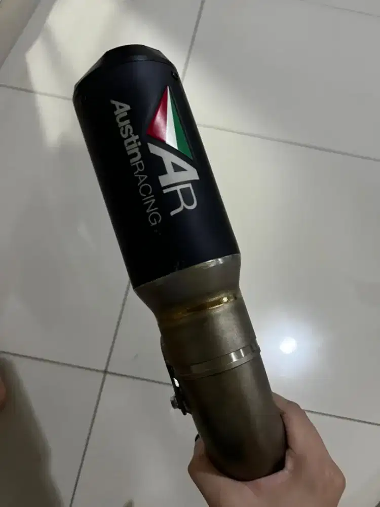 Jual Knalpot Original Austin Racing GP1RS Slip on untuk zx25rr/zx4rr