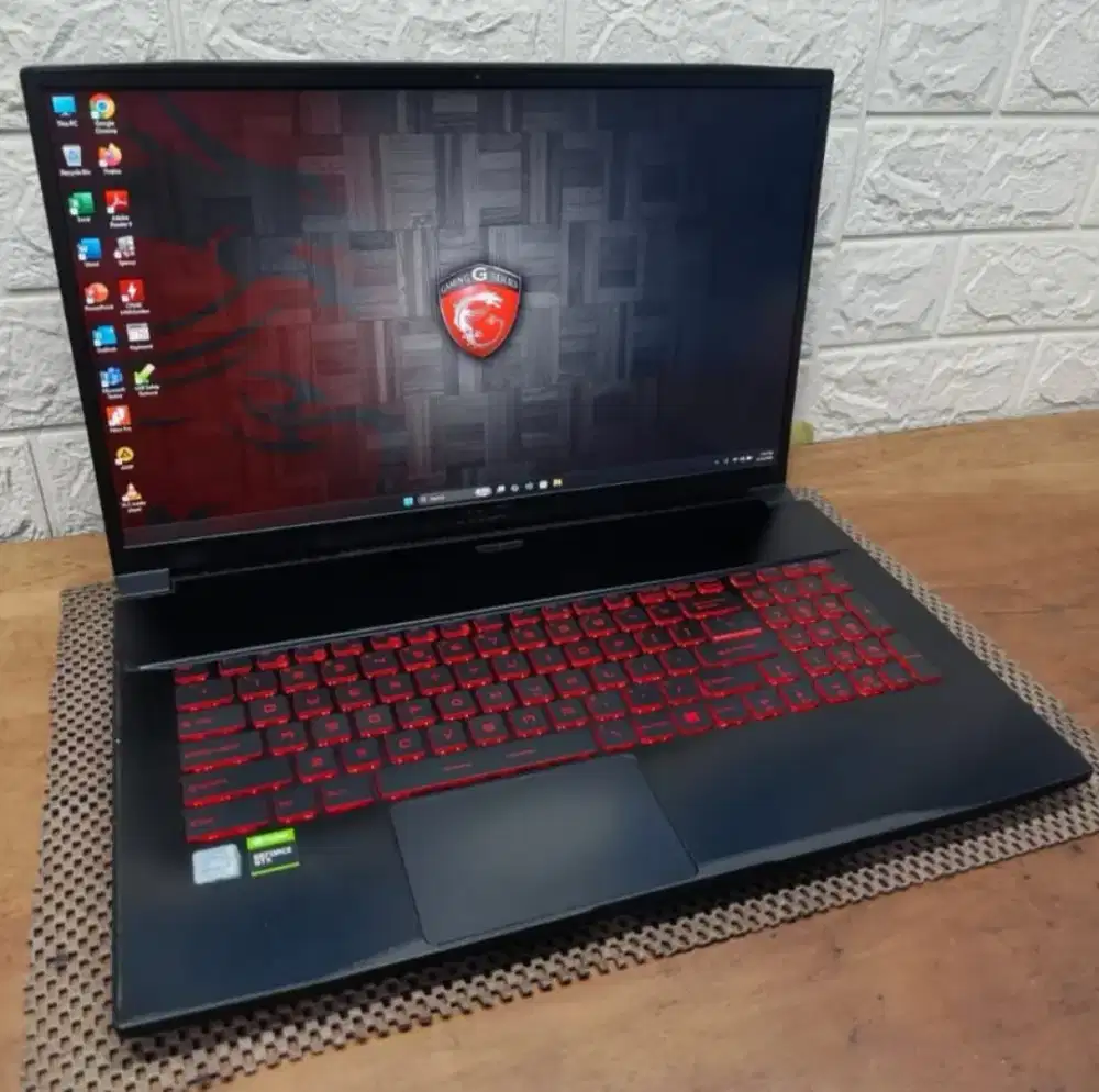 LAPTOP MSI GF63 THIN INTEL CORE I5 GEN-9 (16/512GB) GTX 1050TI