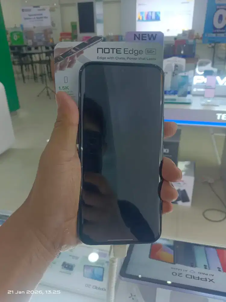 infinix series terbaru note edge