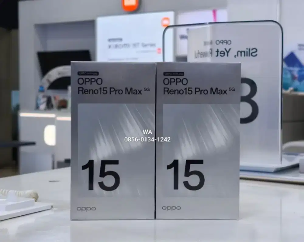 NEW SEGEL RENO 15 PRO MAX  5G TERMURAH BERGARANSI RESMI 2Thn COD JOGJA