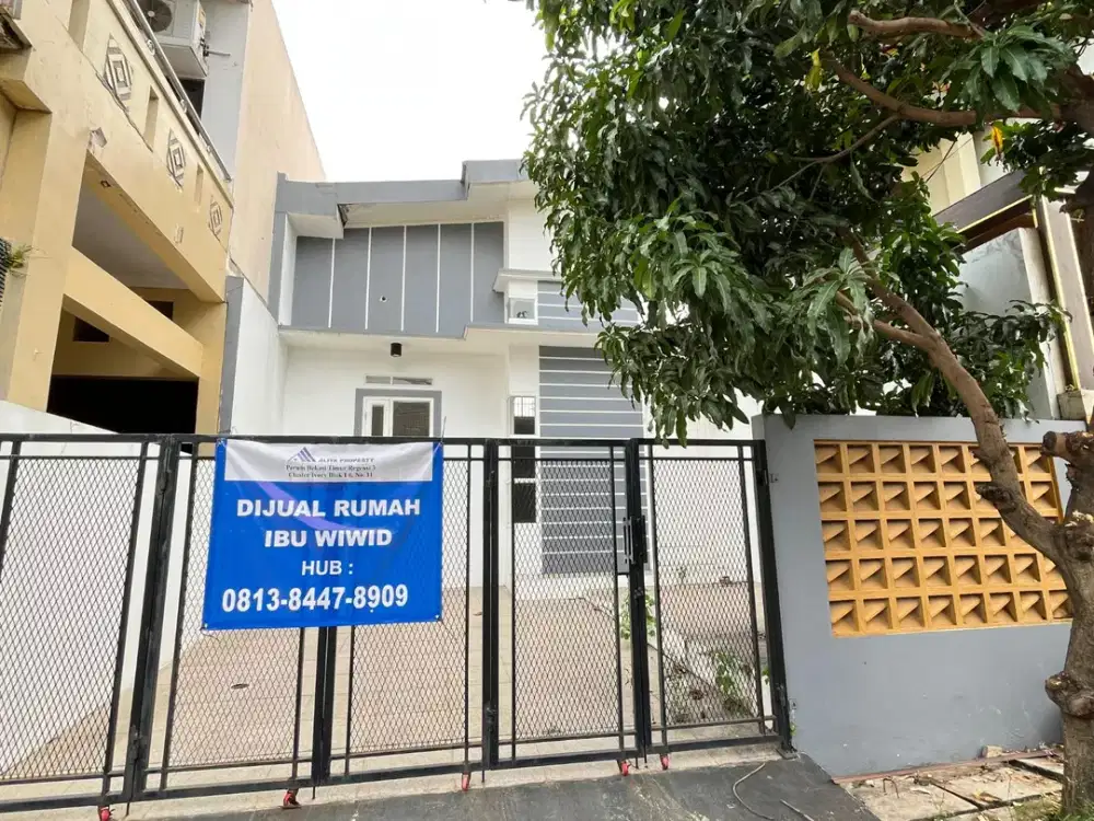 DIJUAL RUMAH MURAH MEZZANINE DEKAT TOL DI GRAHA HARAPAN BUMYAGARA MUSTIKAJAYA