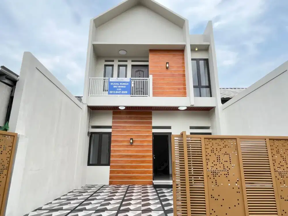 DIJUAL RUMAH MURAH 2 LANTAI DI GRAHA HARAPAN BUMYAGARA MUSTIKAJAYA