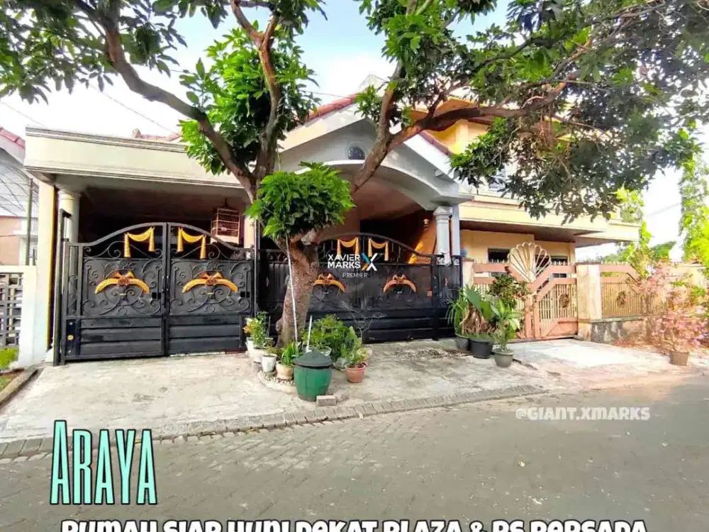 Rumah Siap huni dekat Plaza di Araya Malang