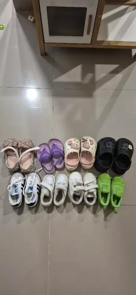 Sepatu anak usia 1-3 tahun Adidas, nike