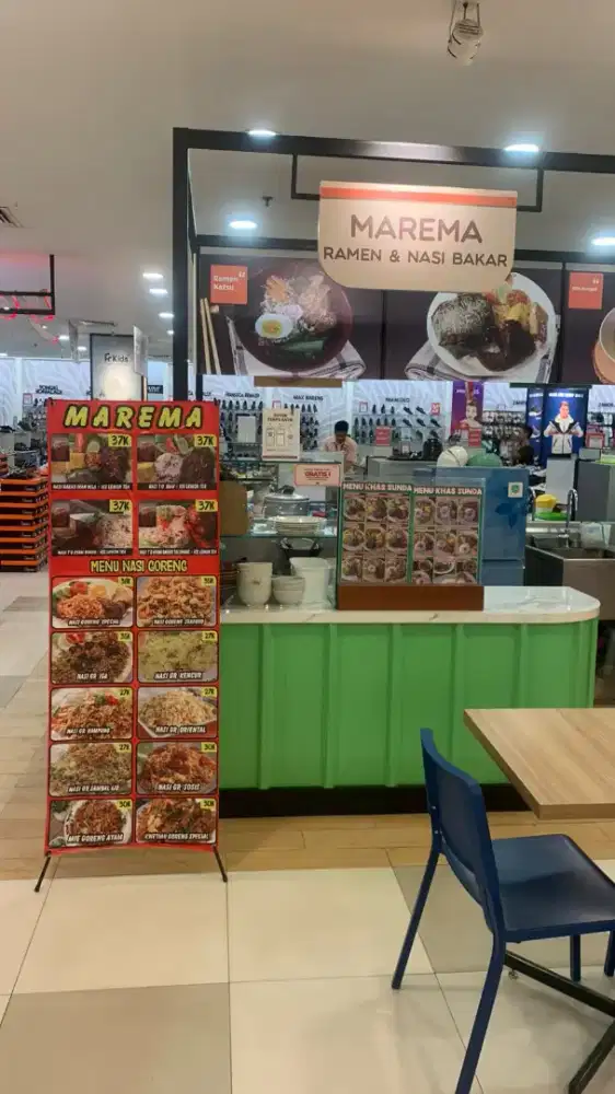 Loker untuk posisi cook di foodcourt griya majalaya