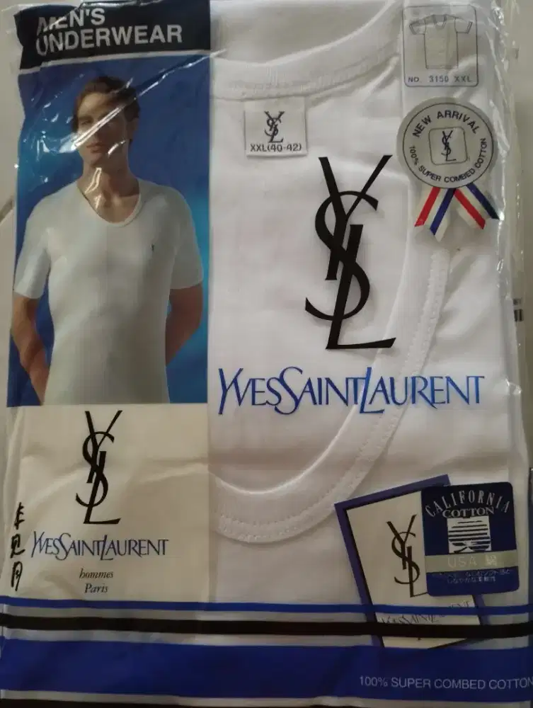 Kaos Berlengan Dari Cotton.