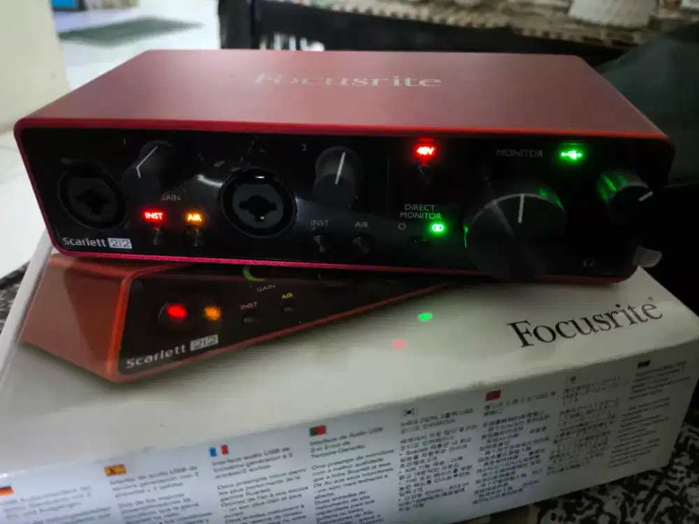 Focusrite Scarlett 2i2 Like New