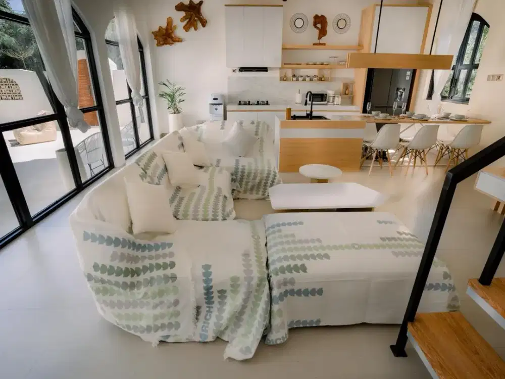 THE ULTIMATE SMART LIVING! Modern Mediterranean Villa in Ungasan – Ocean & Valley View ( RBN / GG / LM )