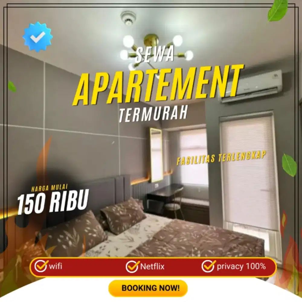 Disewakan Apartemen Harian/Transit KALIBATA CITY jakarta selatan Murah