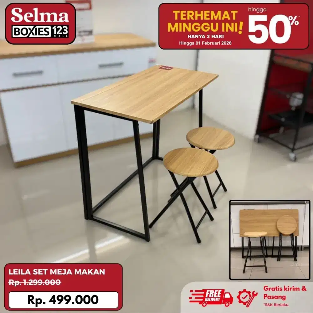 MEJA MAKAN SET MURAH