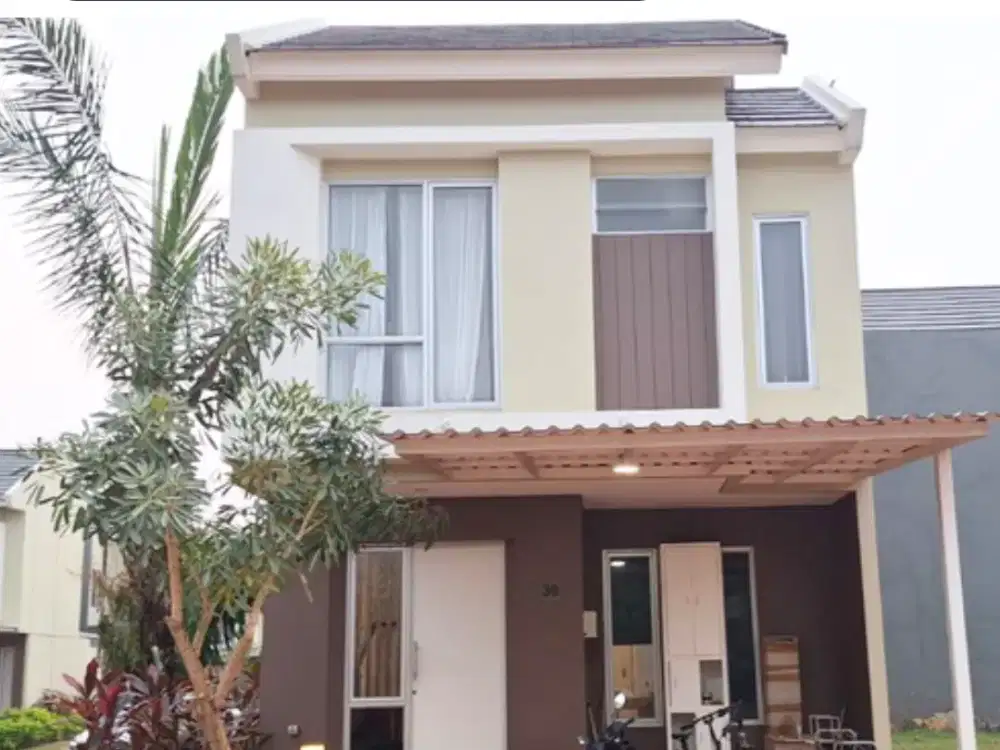RUMAH CANTIK SIAP HUNI DI MALIBU VILLAGE BSD HARGA TERBAIK!!