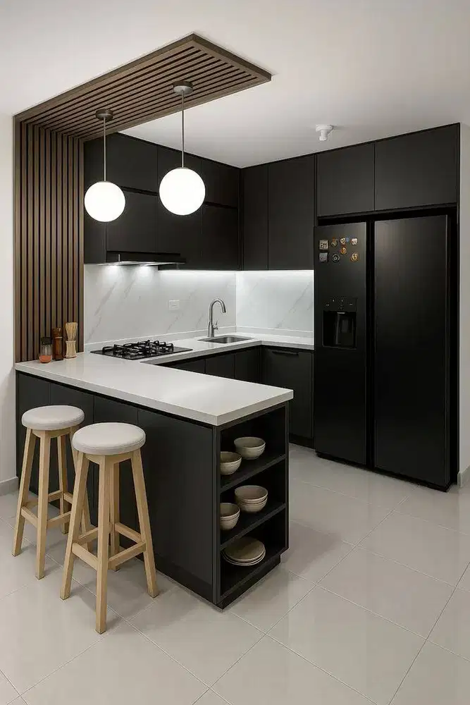 Kitchen set modern yang fungsional dan tahan lama