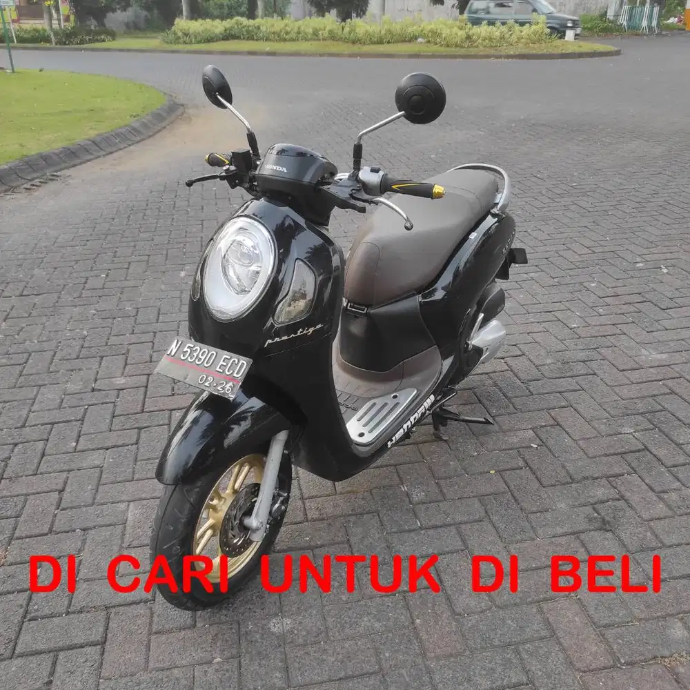 Honda Scoopy type kunci keyless Tahun 2021