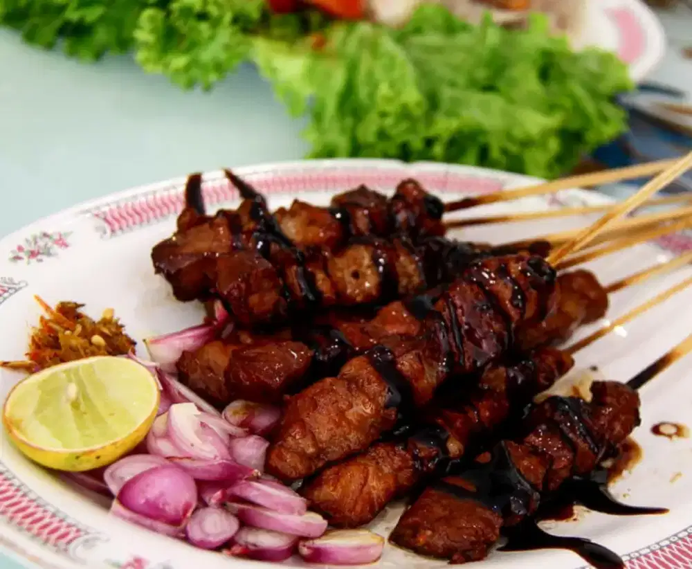 10 Tusuk Sate Babi