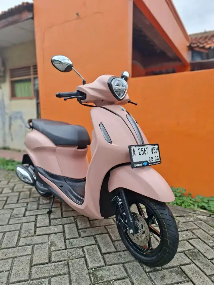 km 900 Yamaha Grand Filano 2025 bln 8 Mlus Sprti Baru Bergransi