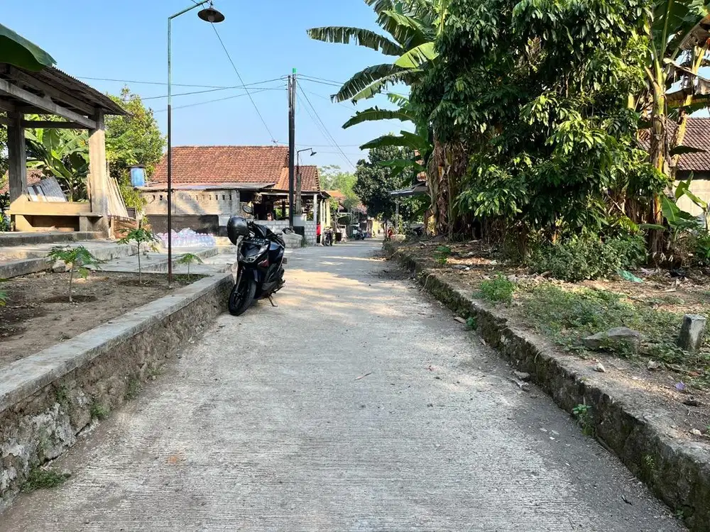 Tanah Dijual, Lebar depan 12m