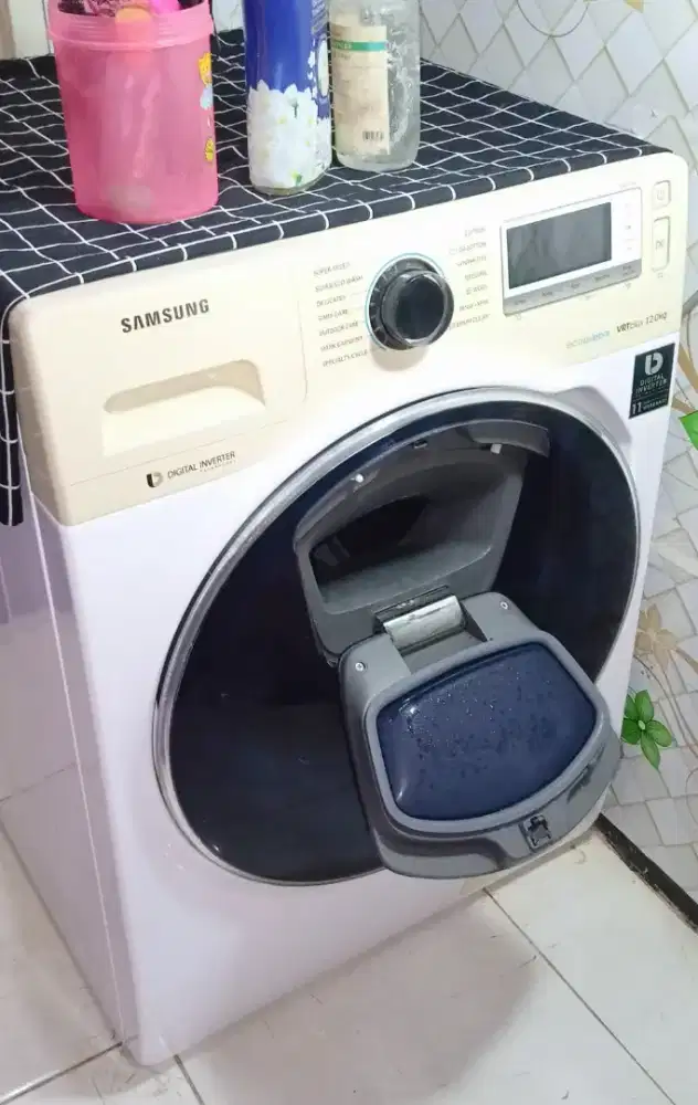 Bu Mesin cuci frontloading Samsung touchscreen 12kg,normal,100%normal