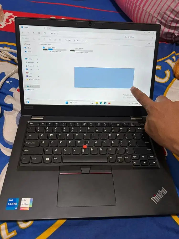 Laptop Thinkpad L13 core i5 gen 11