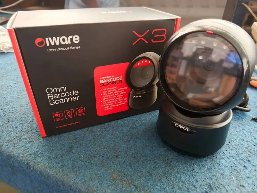 Barcode Scanner 2D + 1D Iware X3 Omni