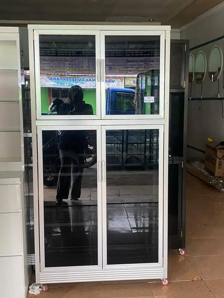 Rak piring aluminium, dapur rapi tanpa ribet  Anti karat, tahan air,