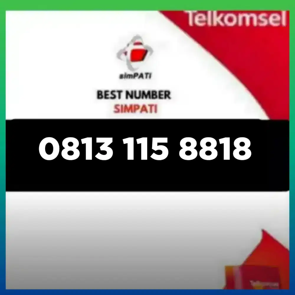 Nomor Cantik simpati Telkomsel