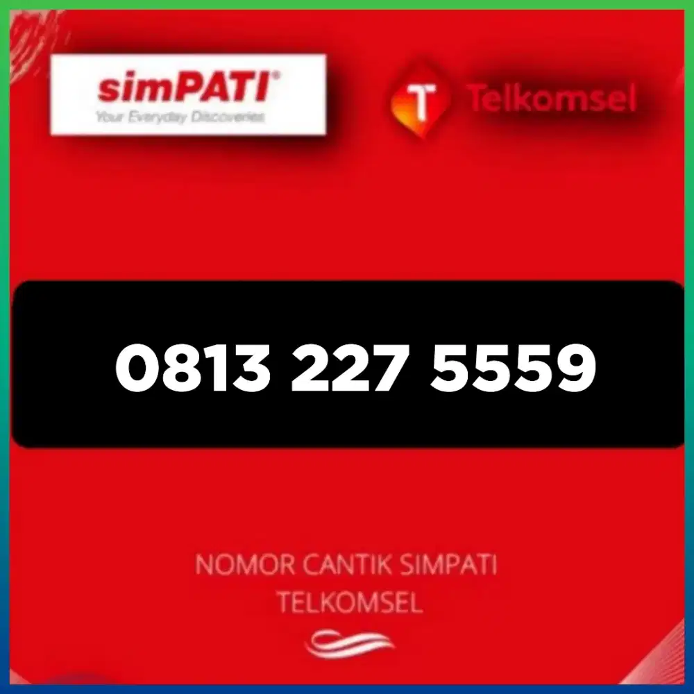 Perdana nomor cantik simpati Telkomsel