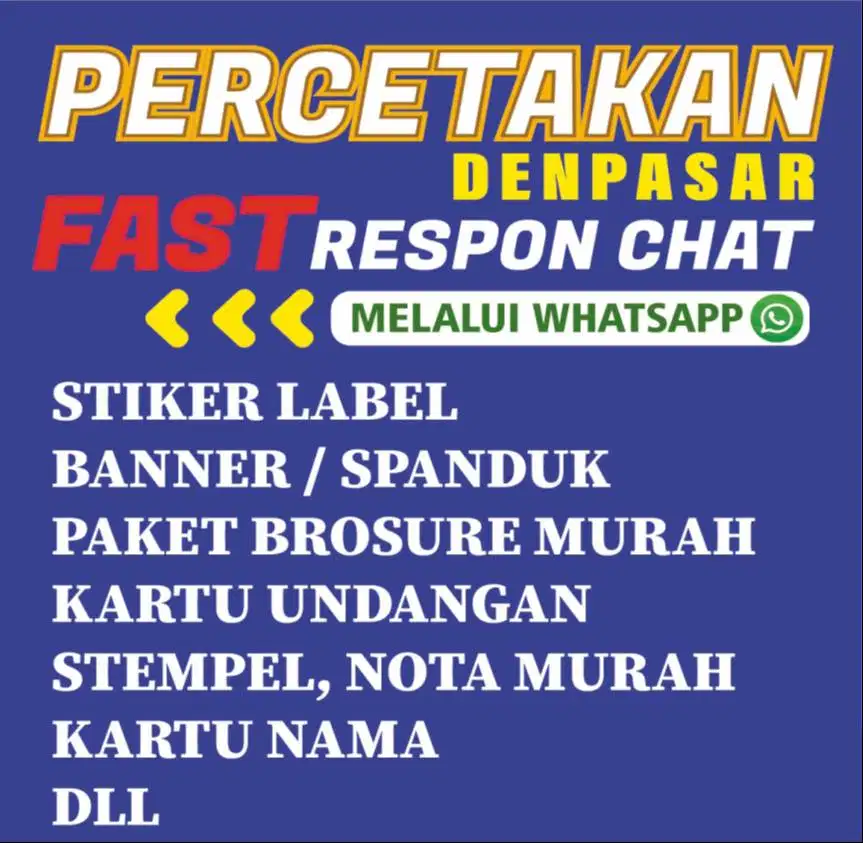 percetakan nota kartu nama dan spanduk