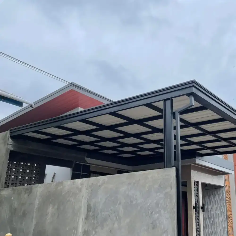 Kanopi rumah minimalis modern