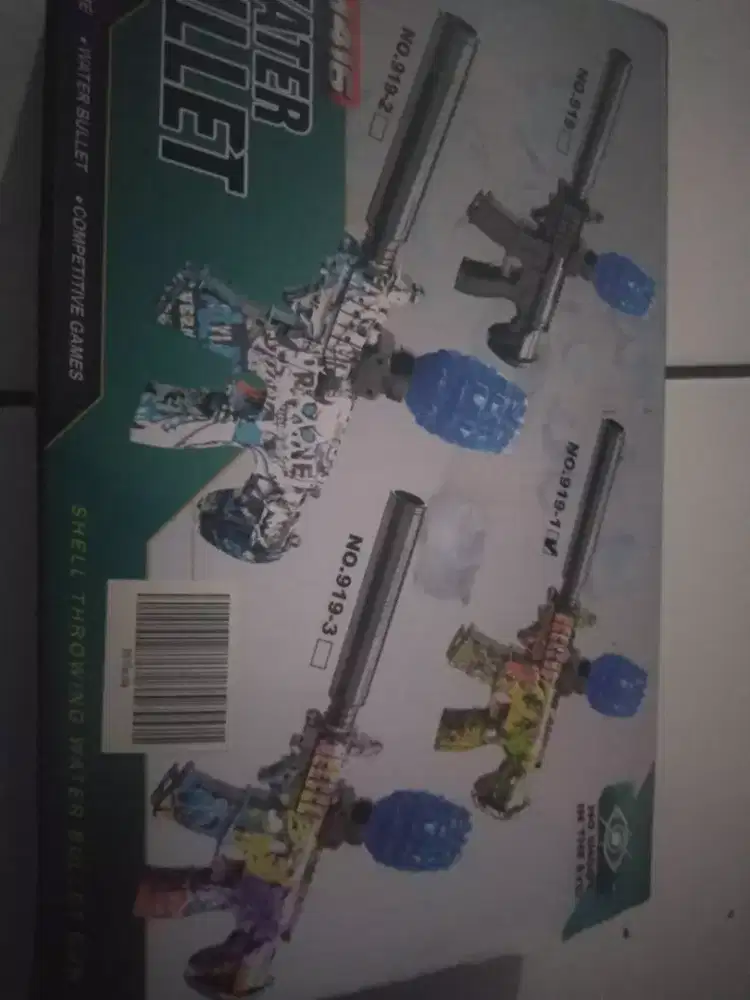 Jual mainan pestol plastik