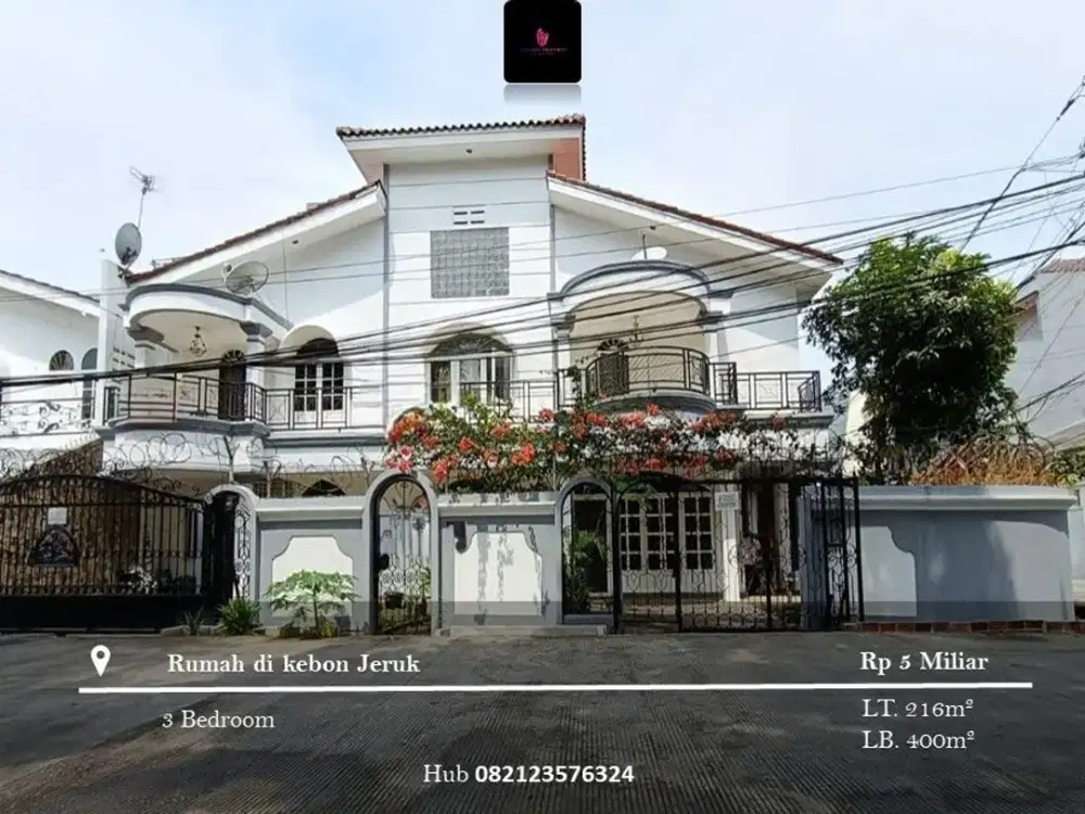 Dijual Rumah di Kebon jeruk