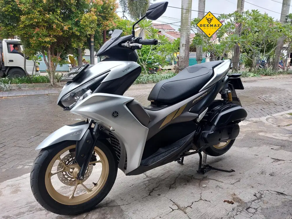 (DP 500)‼️ Yamaha Aerox ABS Keyless Connected Mulus 2022 Cash Kredit