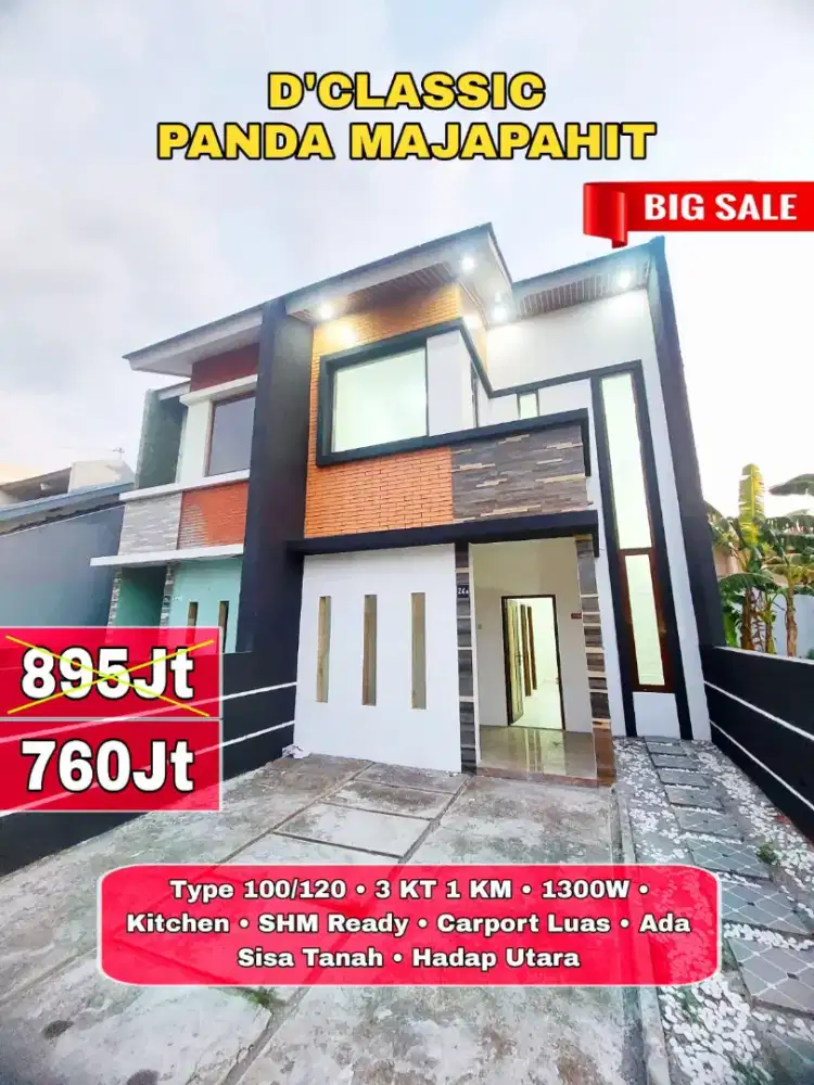 Dijual Rumah Siap Huni di Pondok Indah Majapahit