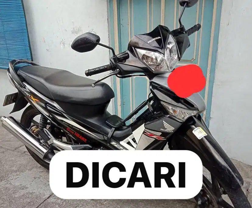 Di Cari Supra X 125 Double Disk DD Tahun 2012 Ke Atas Supra X 2014
