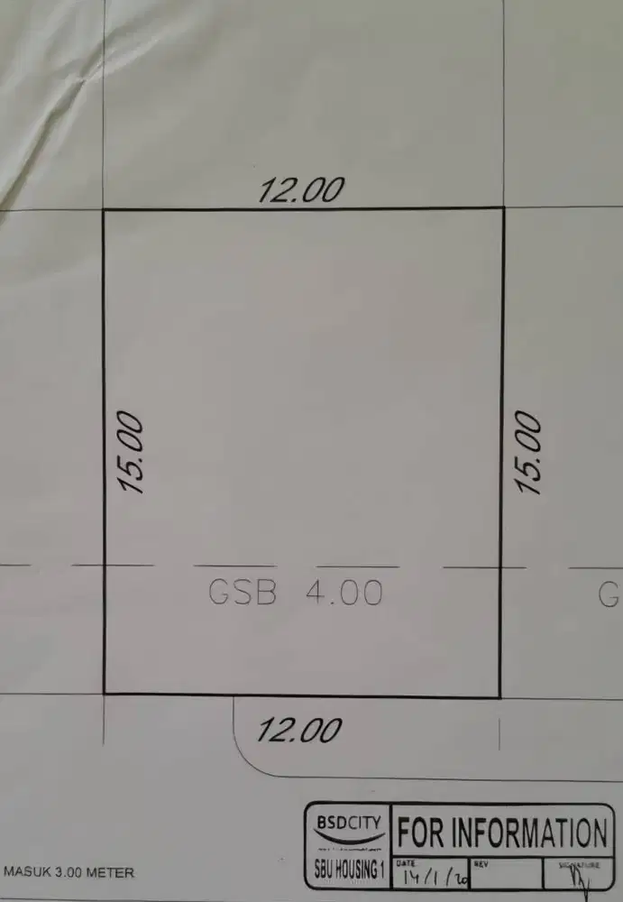 Dijual Kavling Lokasi Strategis di Bsd Puspita Loka