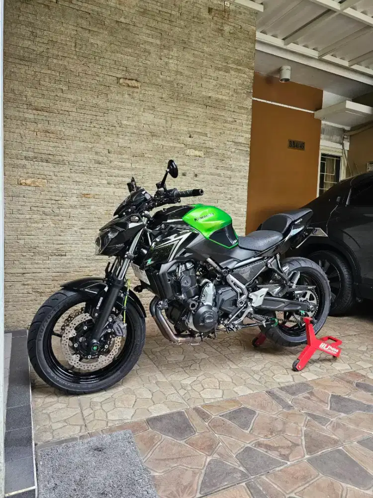 Kawasaki Z650 Hijau 2017