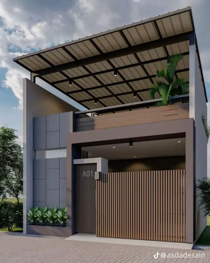 KANOPI MINIMALIS MODERN DAN KUAT