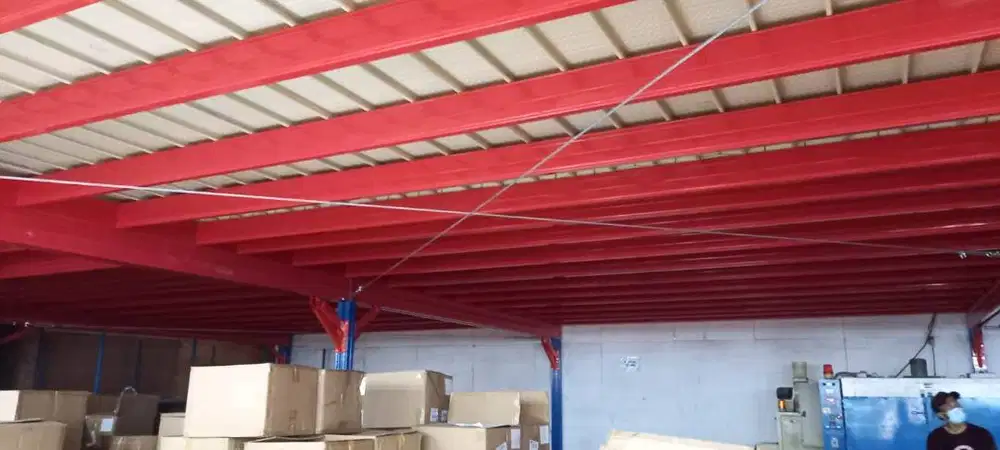 MEZZANINNE STEEL PLATFORM KAPASITAS 300-1TON PER SQUARE