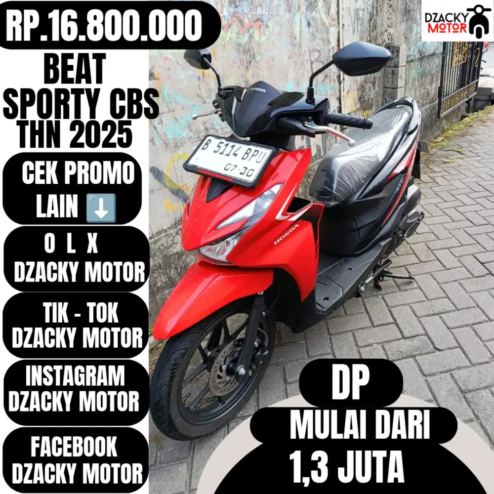 BEAT SPORTY CBS 2025 SECOND LIKE NEW