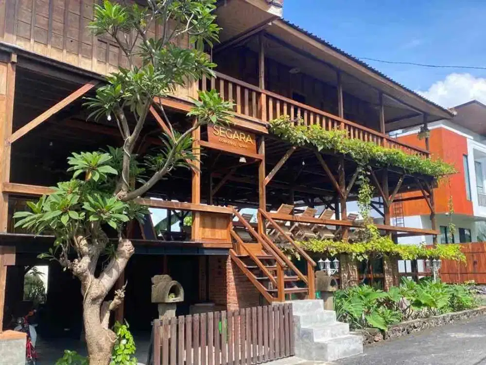 di sewakan Tanah bonus bangunan utk cafe dan resto yg terletak di Kawasan renon