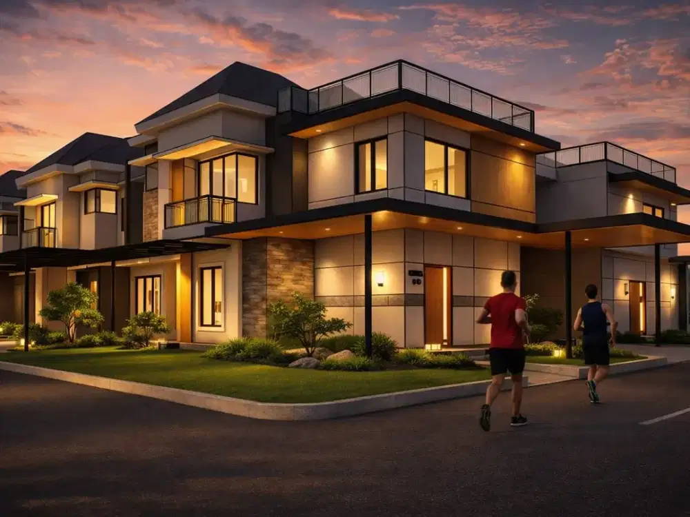 Dijual cepat Rumah Hoek 2 lantai cluster Chalcedony PHG Gading Serpong