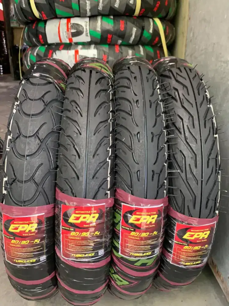 Ban Motor R14 Ring 14 Uk 80/0 atau 90/90 Tubeless